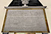 Melhuish memorial in Northam church